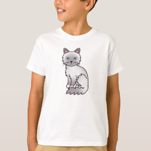 Lilac Point Birman / Ragdoll Cat T-Shirt