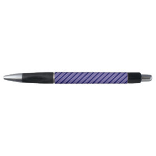 Lilac purple and navy blue five stripes pattern