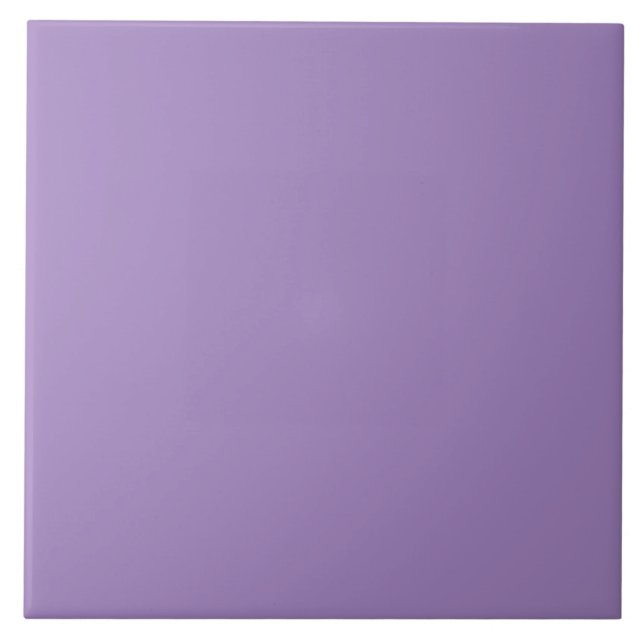 Lilac Purple Ceramic Tile (Front)