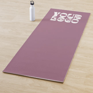 Lilac Purple Custom Logo Promotional Business Yoga Mat