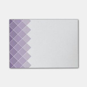 Lilac Purple Ombre Wedding Post-it Notes