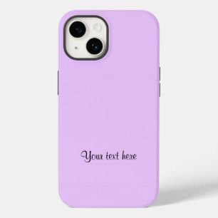 Lilac-Purple, solid colour TEMPLATE, Case-Mate iPhone 14 Case