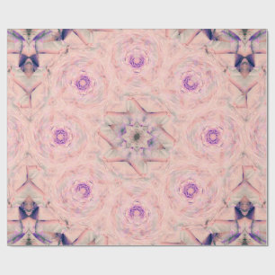 Lilac Rose Brooch Wrapping Paper