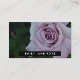Lilac Rose, Floristry Business Card