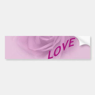 Lilac Rose for Love Bumper Sticker