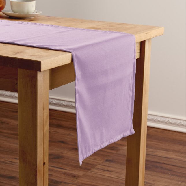 Lilac Short Table Runner (In Situ)