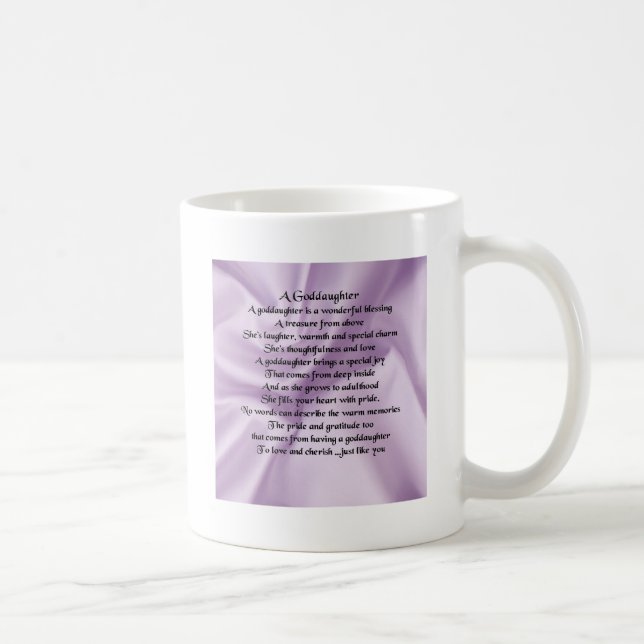 Lilac Silk Goddaughter Coffee Mug (Right)