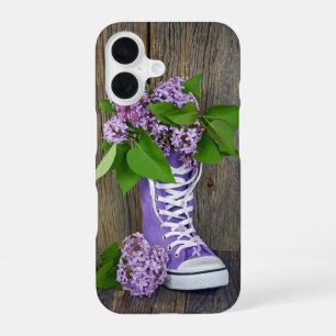 Lilac Sneaker iPhone 16 Case