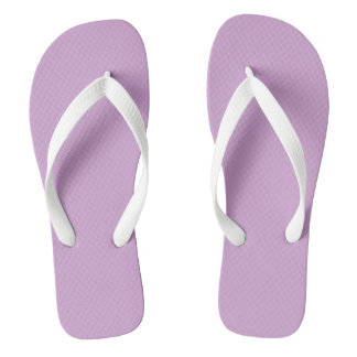 Lilac Solid Blank Colour Thongs