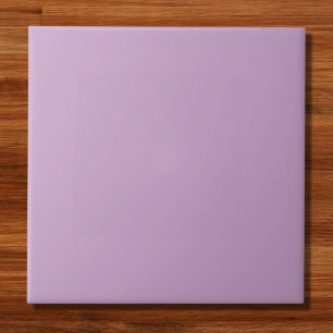 Lilac Solid Colour Ceramic Tile