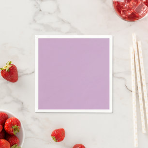 Lilac Solid Colour Napkin