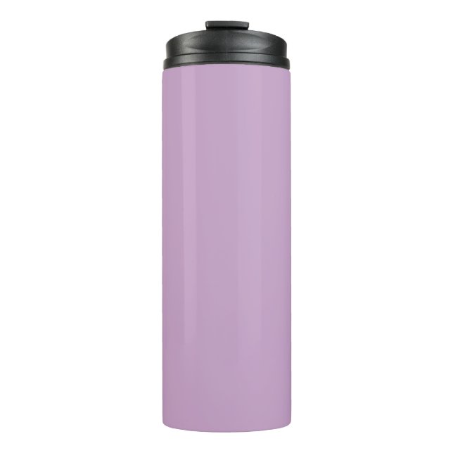 Lilac Solid Colour Thermal Tumbler (Front)