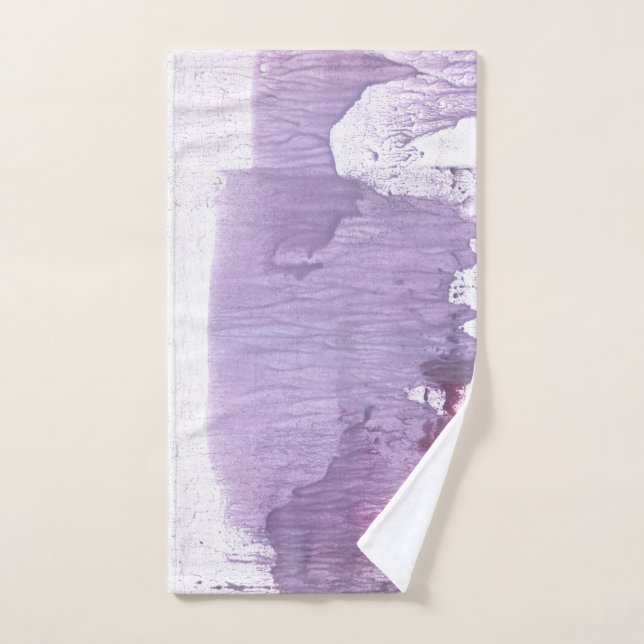 Lilac stains hand towel (Hand Towel)