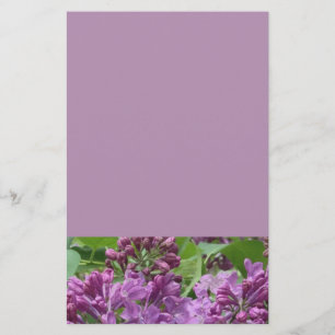 Lilac Stationery