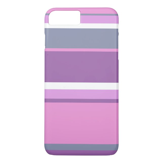 Lilac stripes Case-Mate iPhone case (Back)