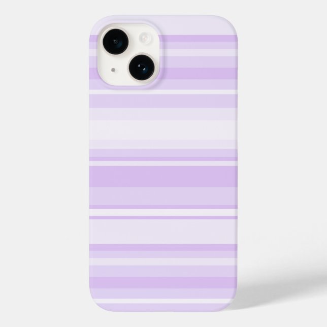 Lilac stripes Case-Mate iPhone case (Back)