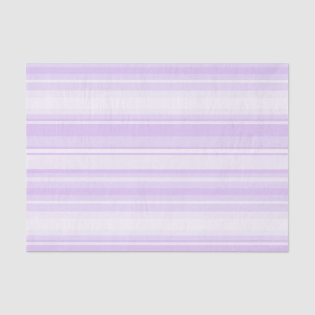 Lilac stripes tissue paper (Front)