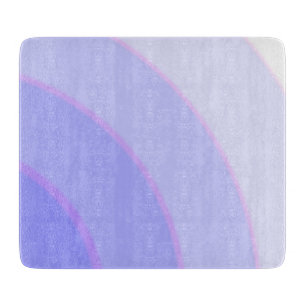 Lilac Swirls Chopping Board