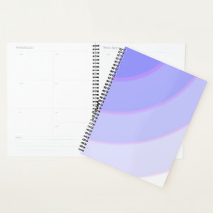 Lilac Swirls Planner