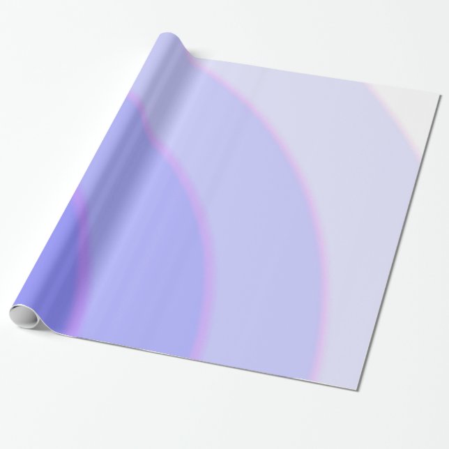 lilac Swirls Wrapping Paper (Unrolled)