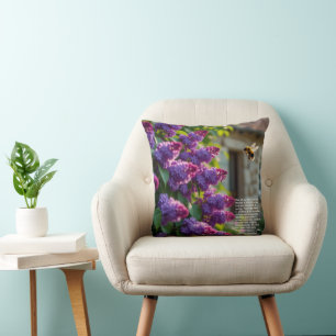 Lilac Symbolism Cushion