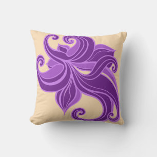 Lilac Tones Reversible Cushion