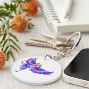 Lilac two shibutsupousou key ring