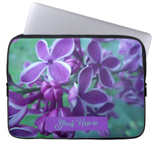 Lilac variety of colours  laptop sleeve