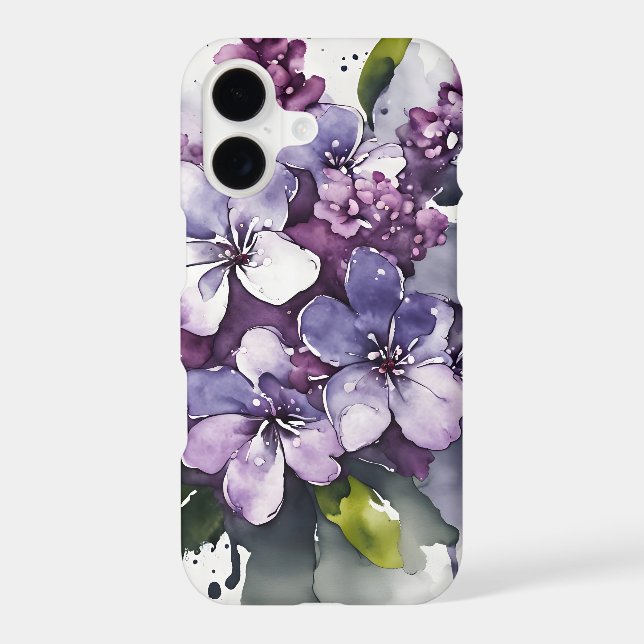 Lilac - Watercolor flowers (Back)