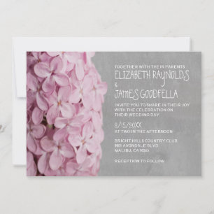 Lilac Wedding Invitations