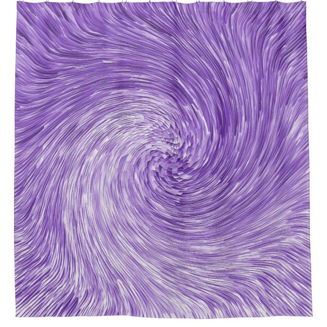 Lilac whirl........ shower curtain (Front)