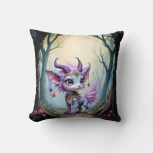 Lilac Whisper – Enchanted Forest Guardian. Cushion
