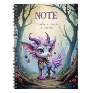 Lilac Whisper – Enchanted Forest Guardian. Notebook