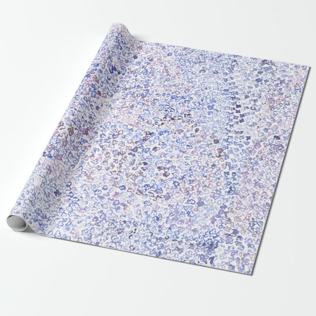 Lilac wrapping paper (Unrolled)