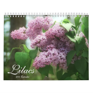 Lilacs 2014 (12 month) calendar