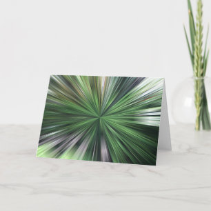 Lilacs Abstract Note Card