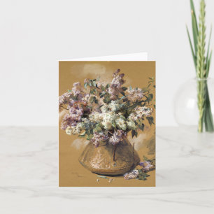 Lilacs by Elizabeth Nourse Card