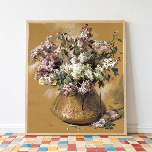 Lilacs Elizabeth Nourse Poster (Creator Uploaded)