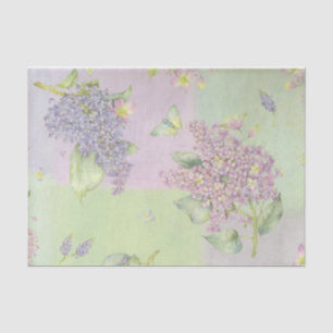Lilacs Flowers Tissue Paper