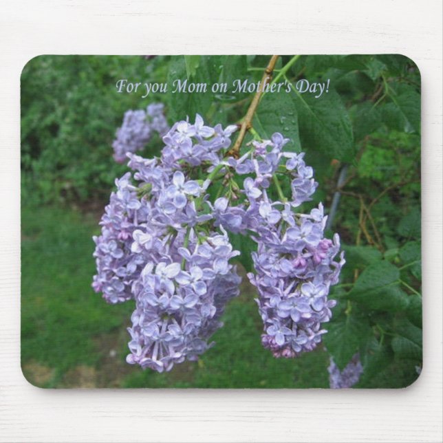 Lilacs for Mother's Day Mouse Pad (Front)