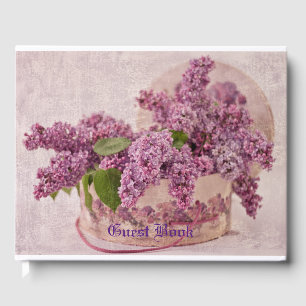 Lilacs In A Victorian Hat Box  Guest Book