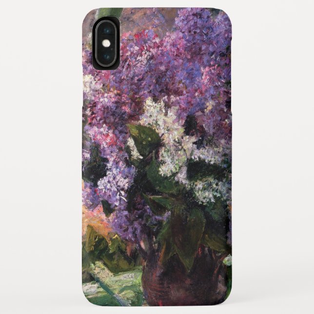 Lilacs in a Window by Mary Cassatt Case-Mate iPhone Case (Back)