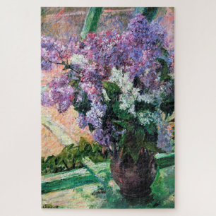 Lilacs in a Window, Mary Cassatt Jigsaw Puzzle