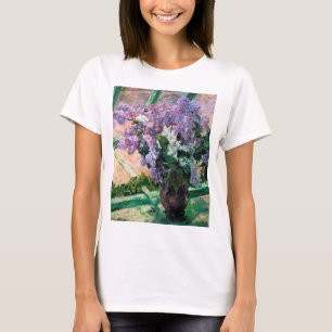 Lilacs in a Window, Mary Cassatt T-Shirt