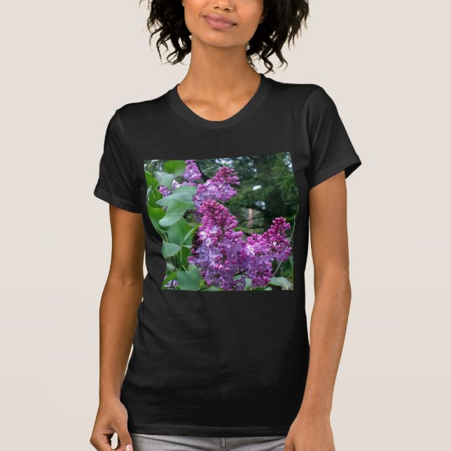 Lilacs In Bloom T-Shirt (Front)