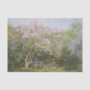 Lilacs in the Sun by Claude Monet Tissue Paper