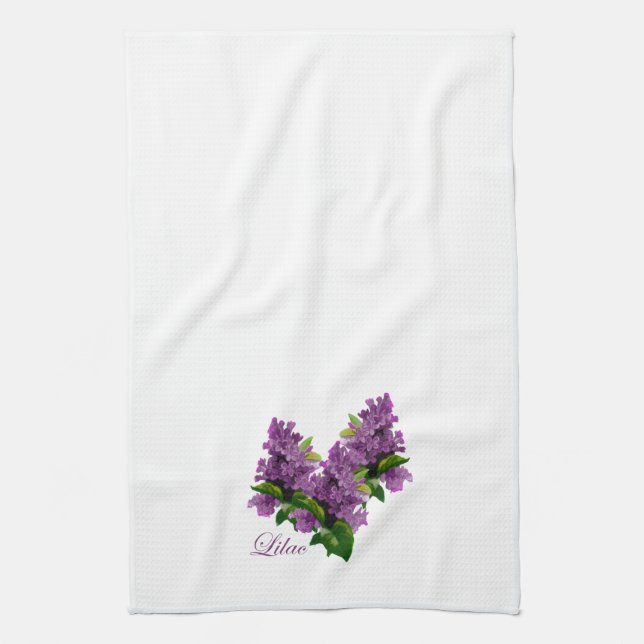 Lilacs Kitchen Towel (Vertical)