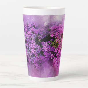 Lilacs Latte Mug
