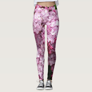 lilacs leggings