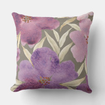 Lilacs on watercolor